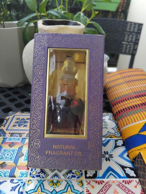 Patchouli: Attar en carafe artisanale 10ml