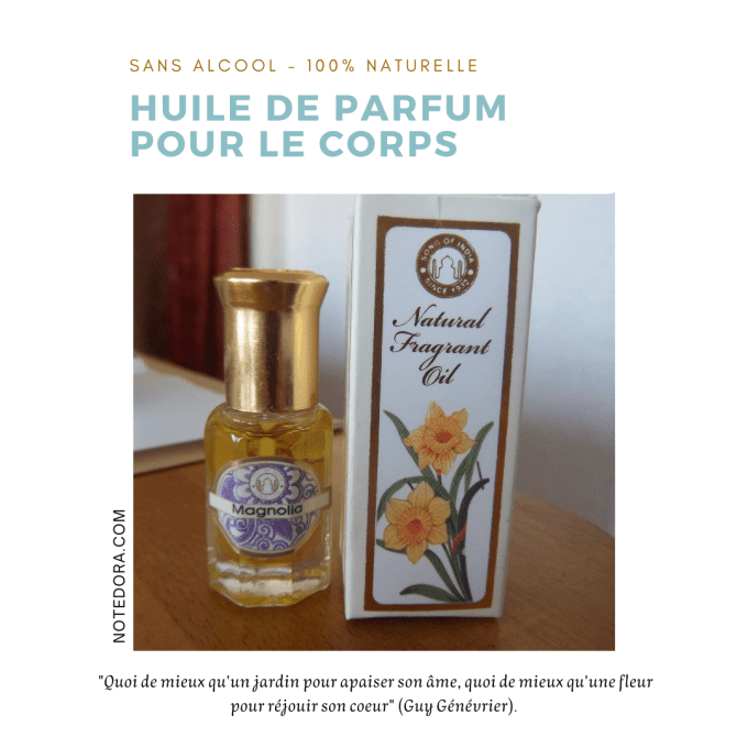 Attar, huile de parfum en flacon de 5ml