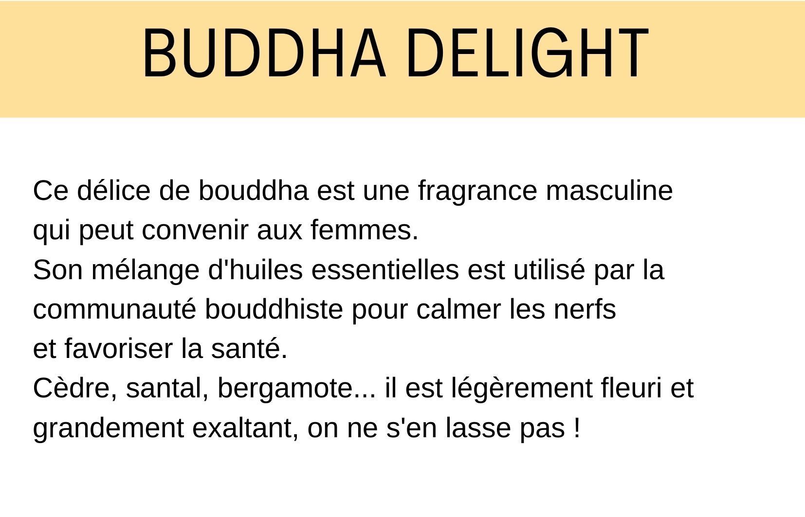 Description buddha delight